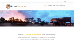 Desktop Screenshot of kamescottages.com